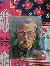 HSC PORTRAIT HOMME EXPRESSIONNISTE - DOUBLE FACE PAYSAGE SIGNE MAILLARD