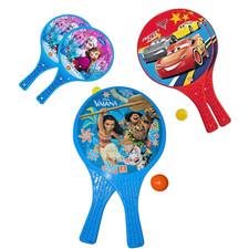 Set 2 Raquettes de plage VAIANA .REINE DE NEIGE .CARS