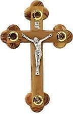 Crucifix croix en bois