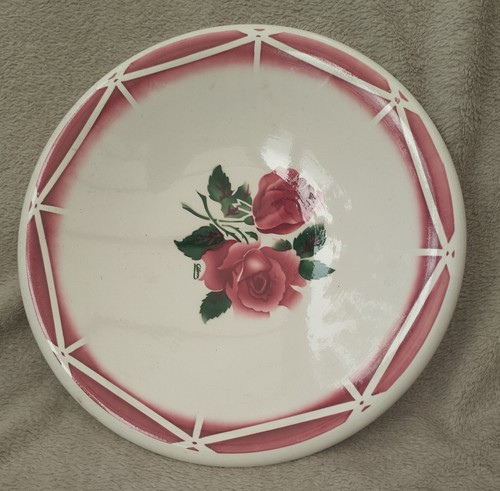 Ancien plat rond creux digoin - plat,