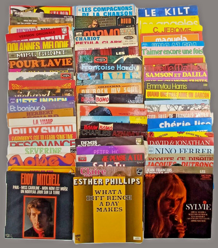 Gros lot disque vinyle - 69,