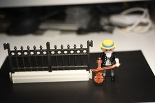 Playmobil 3D base pour grilles