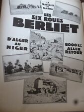 BERLIET traversée SAHARA
