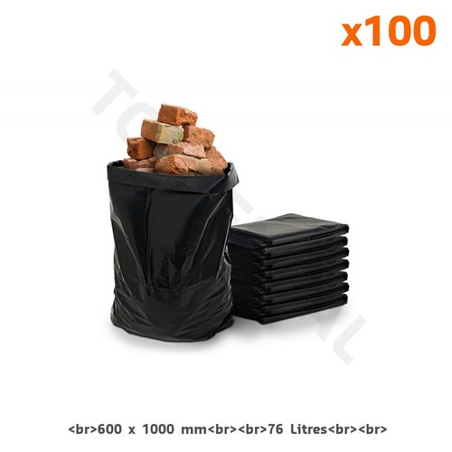 Sac gravats noir opaque 110 - , µ