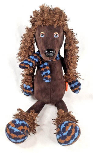 Belle peluche chien caniche
