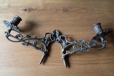 Lot de 2 bougeoirs de piano