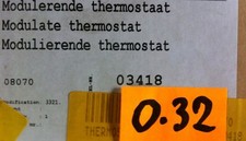 Buderus 03418 Nefit Thermostat 