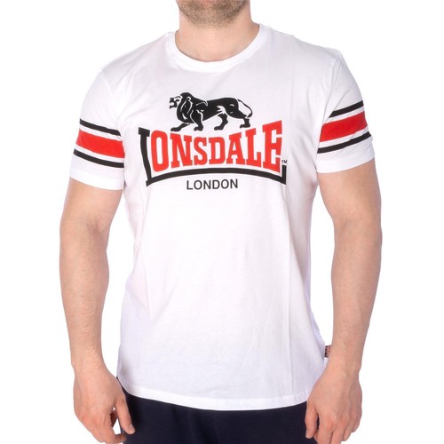 Lonsdale shirt homme - col, en