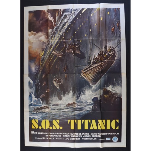 Affiche sos titanic iceberg - affiche,