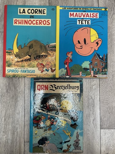 Spirou fantasio lot bd - 3,