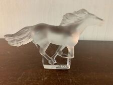Cheval en cristal Lalique