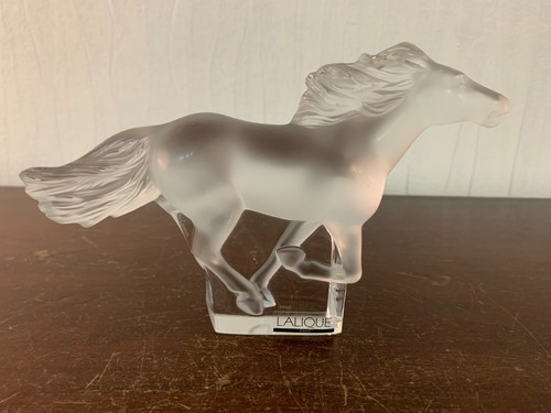 Cheval cristal lalique - cheval,
