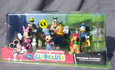 DISNEY MICKEY MOUSE CLUBHOUSE Minnie Pluto Dingo Donald Pat Playset 6 figurines