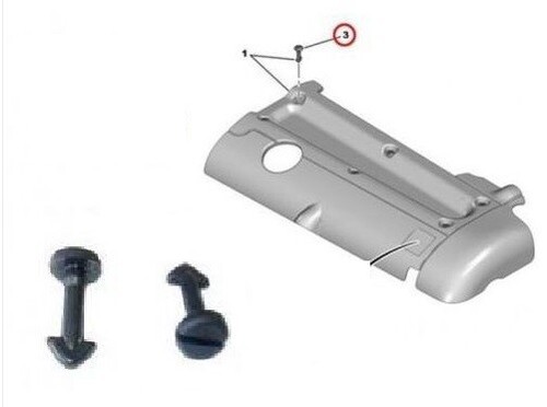 Cache moteur clip pour - cache,