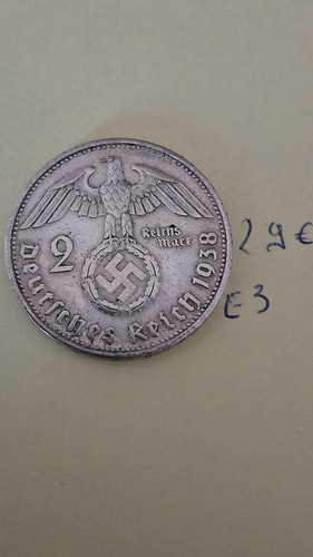 Pièce monnaie argent 2 - de,