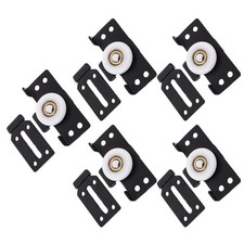 Lot de 5 roulettes de rechange pour portes coulissantes de placard :