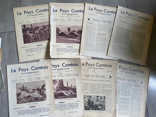 Lot revues livres