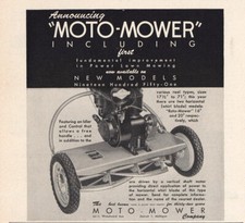 1951 Moto Mower: Power Lawn