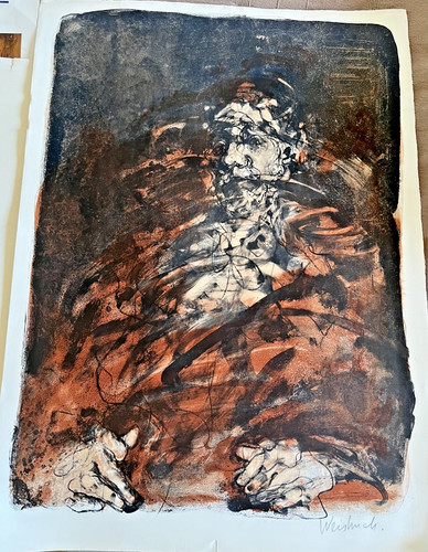 Weisbuch claude lithographie - claude,