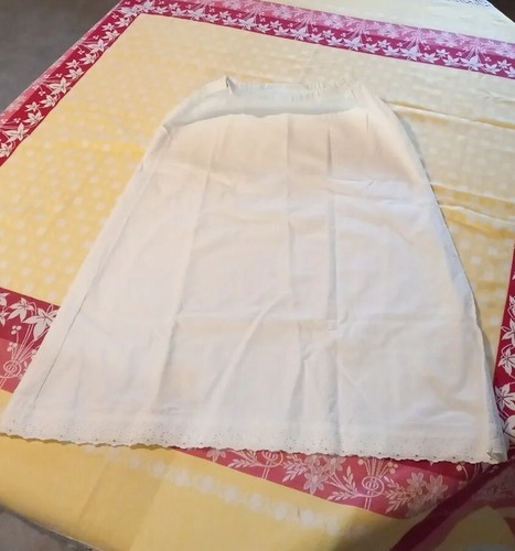 Jupon ancien coton - ancien,