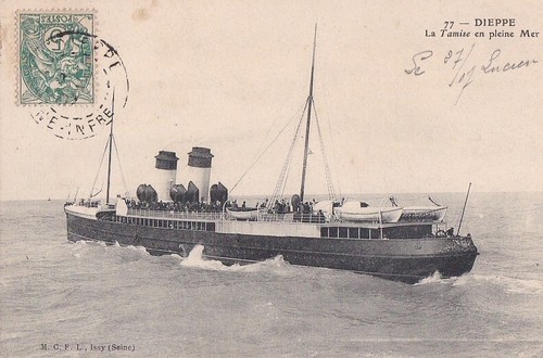 Cpa normandie marine - marine, dieppe