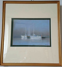 Tableau voiliers blancs Pierre