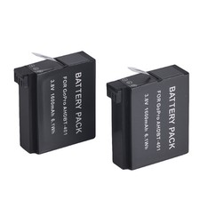 LOT de 2 BATTERIES pour GOPRO  HERO 4 - AHDBT-401  - Battery pack 2x