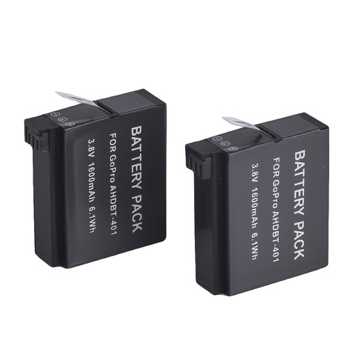 Lot batteries pour gopro - batteries,