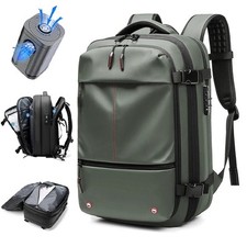 Sac à Dos à Compression Imperméable 80L avec Pompe pour Voyage en Cabine