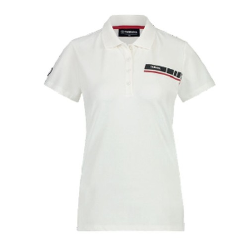 Polo yamaha femme - -, blanc