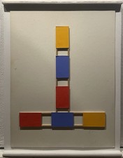 Albert chubac signé collage - albert,