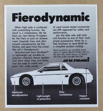 1986 Kamei X1 Kit for Pontiac