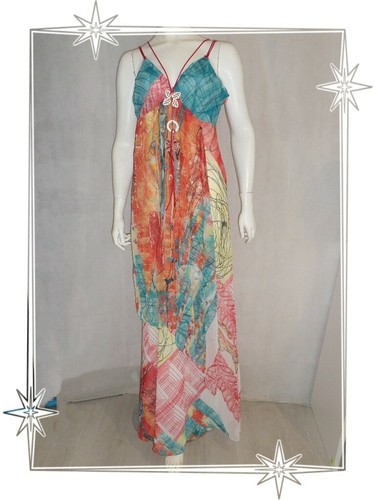 Robe d eté fantaisie - -,