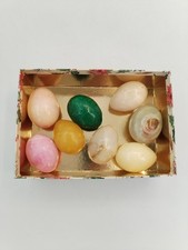 Lot De 8 Oeufs En Pierre