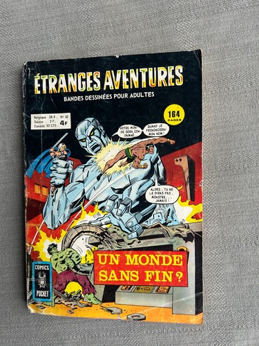 étranges aventures 1re série - 1re,