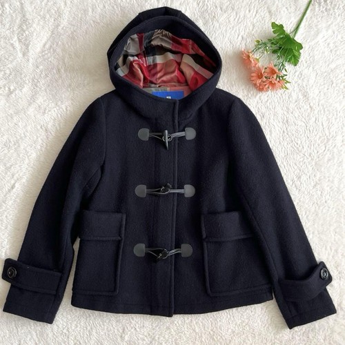 Manteau court bleu marine