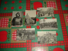 LOT DE 6 CARTES POSTALES D'AUTREFOIS GUERRES et MILITAIRES