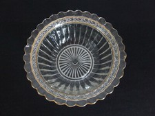 TRES BELLE COUPE SALADIER EN CRISTAL DE SAINT LOUIS VERS 1900