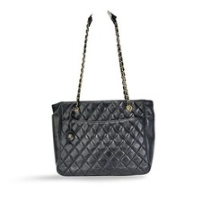CHANEL Sac fourre-tout en cuir