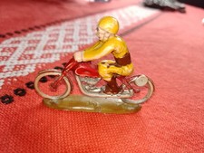 Moto Cyclistes Anciens  Tour De France, Figurines Plastique Vintage 