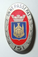 INSIGNE du 151° REGIMENT D'INFANTERIE - Arthus Bertrand