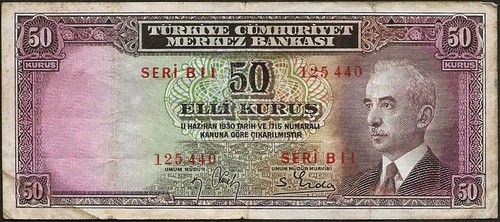 Turquie billet 50 kurus - de,