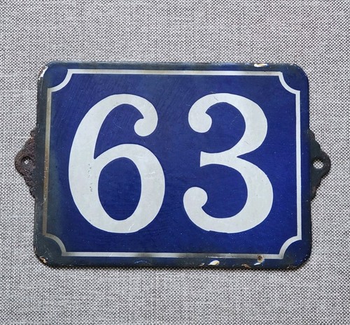 Ancienne plaque émaillée - ancienne,