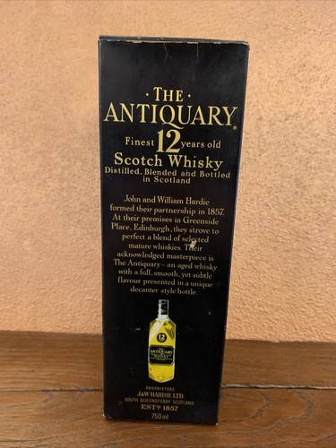 Whisky the antiquary years - antiquary, 12