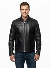 Veste de luxe homme noire 100