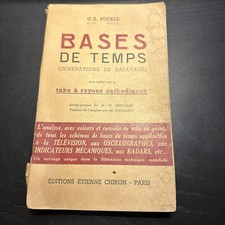 Bases De Temps Générateurs De Balayage Tubes Cathodiques TV Radars 1947 Puckle