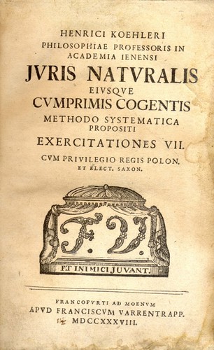 Juris naturalis méthode - et,