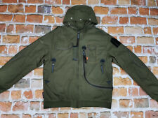 WAVEBOARD Extérieur Bomber Vintage Veste Vagues Tex Vert Olive T:XL Pointe Top