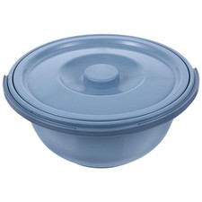 Pot de Chambre avec Couvercle Crachoir avec Poignée Poêle à Urinoir Portable