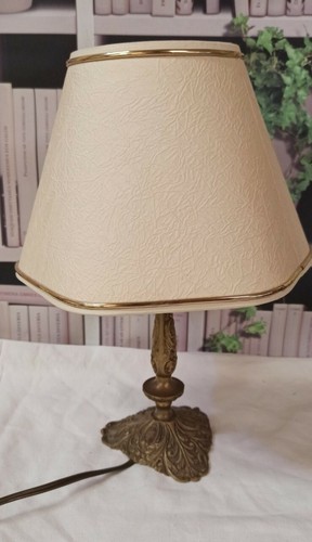 Ancienne lampe bronze - ancienne,